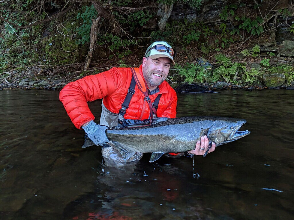 Salmon River King Salmon Guided Fishing Trip
