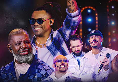 Hulk chega à Cidade do Galo com os filhos ao som de "Imparável", do Akatu e Péricles