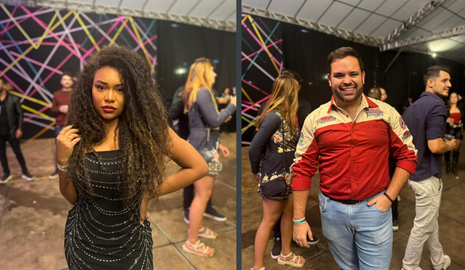 Ex-BBBs Thalyta e Michel curtem shows na Expô Barbacena