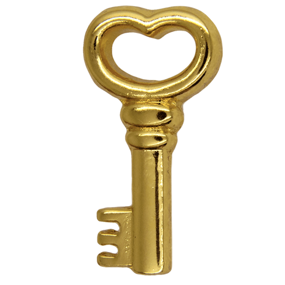 key pin gold