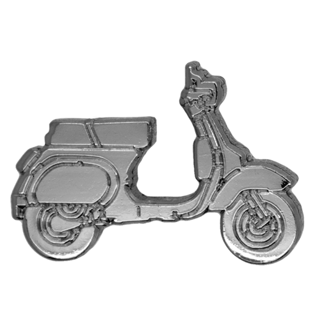 scooter pin silver