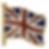 Britain flag gold