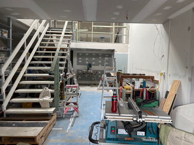 Main communal space for teams to take a break after a focused work session