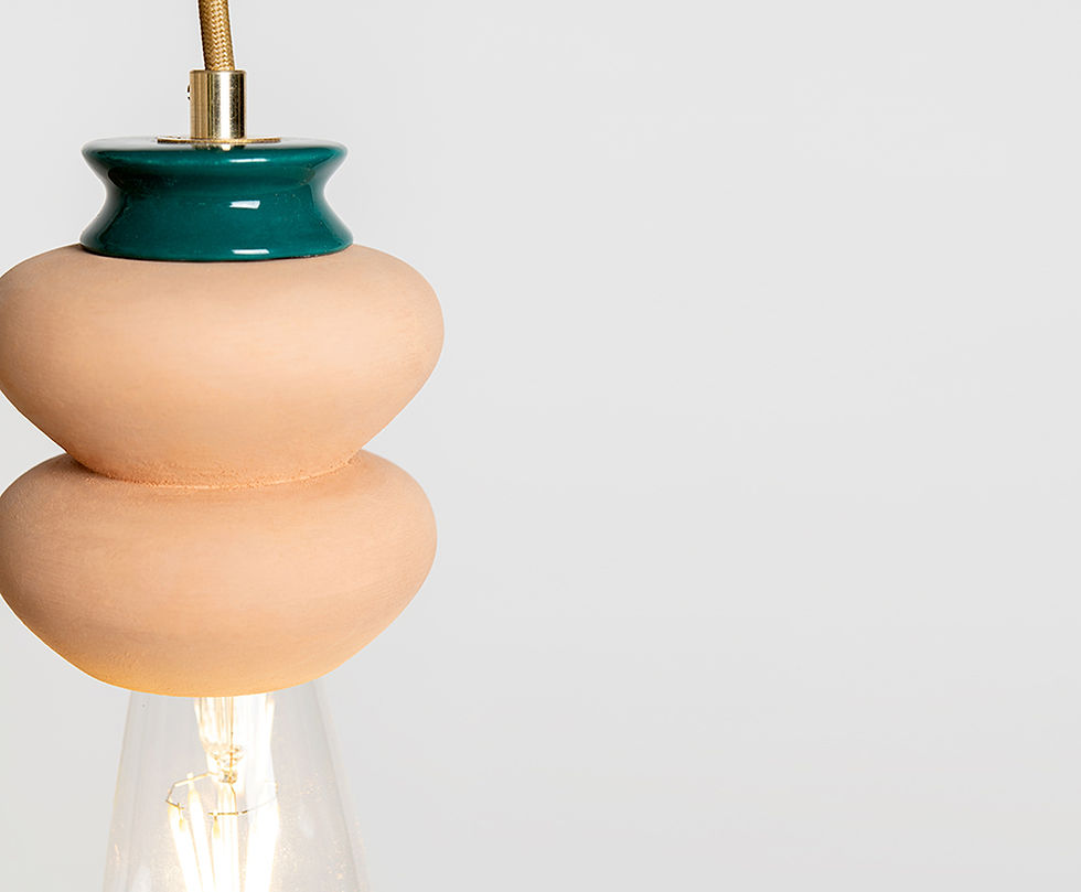 Thumbnail: Terracotta  Apilar  Lamp - S (115)