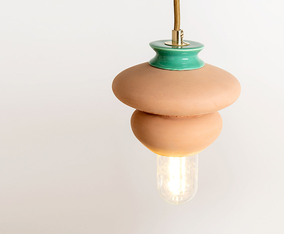 Thumbnail: Terracotta  Apilar  Lamp - S (116)