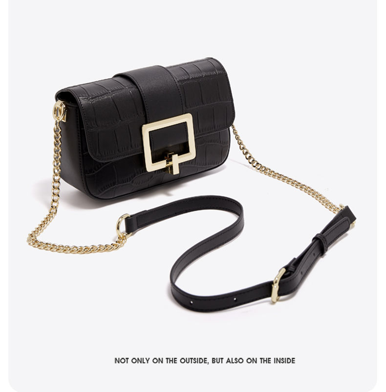 Miniatura: FOXER Women Split Leather Fashion Shoulder Bag Lady Crossbody Handbag Gift for W