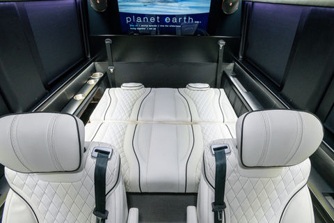 Mercedes Benz Sprinter | Custom Convertible Rear Bench/Bed Seat |  5413.jpg