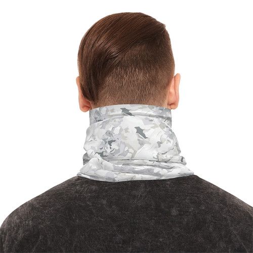 白のみGRANCY Collar Neck Warmer White_Cooling_UV_Neck_Gaiter_W