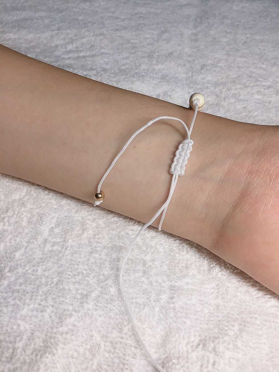 Miniatura: pulsera ajustable con concha