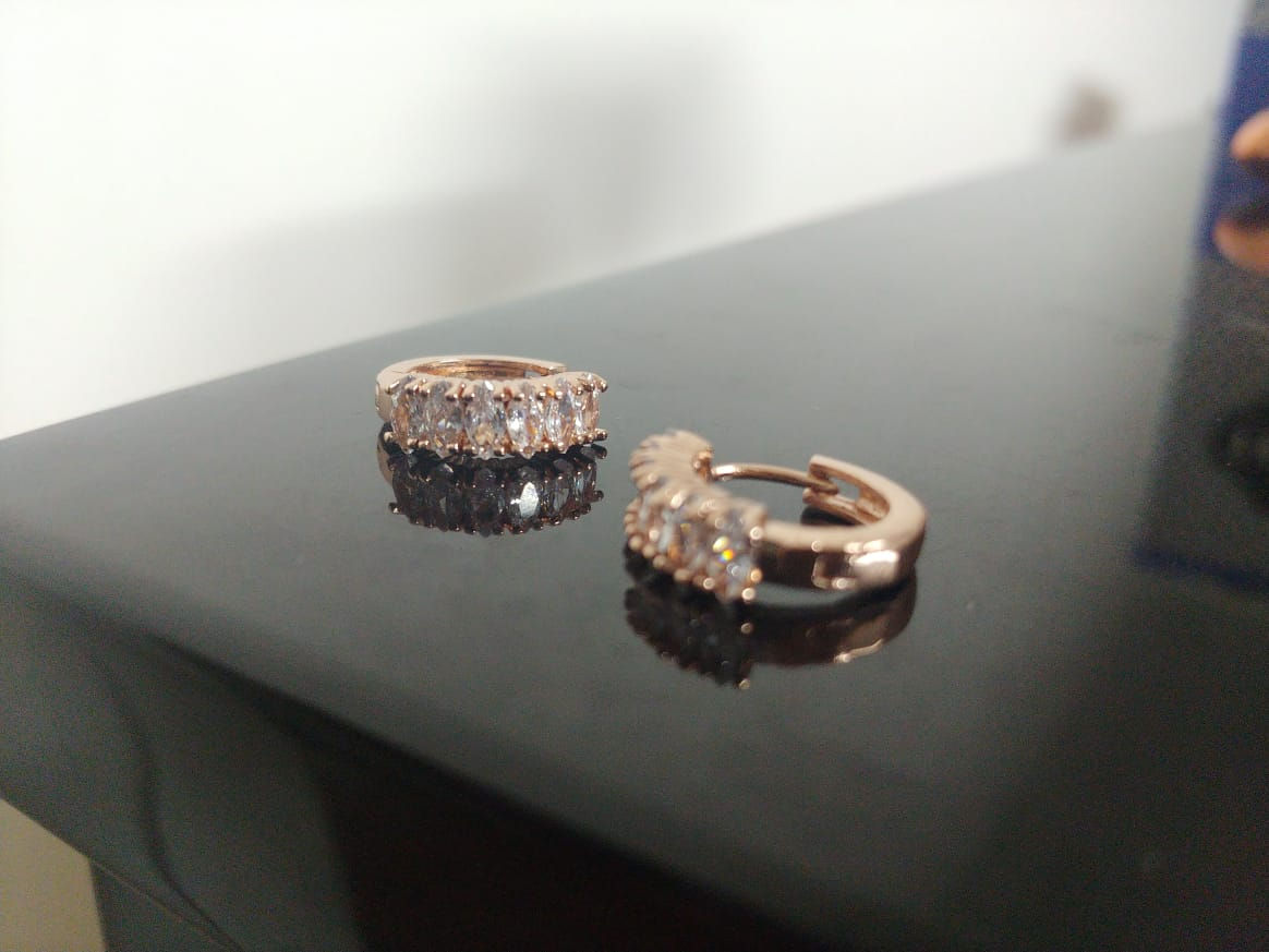 Jewelry aros con acero inoxidable