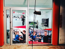 #oklejamywitryny #montujemyznaki #drukar