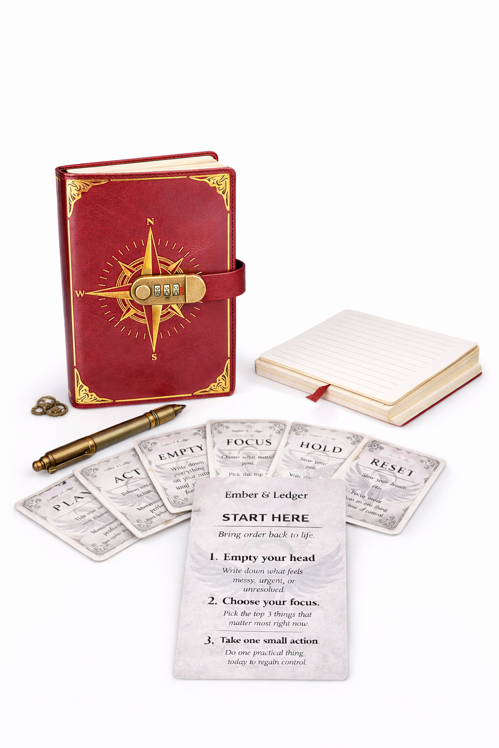 Compass Reset Kit (Red & Gold)