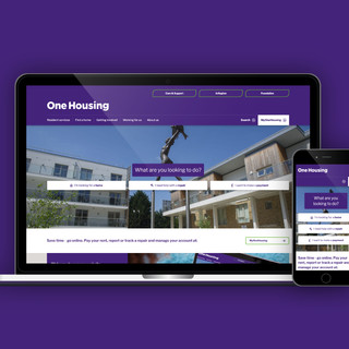 One Housing Website Design