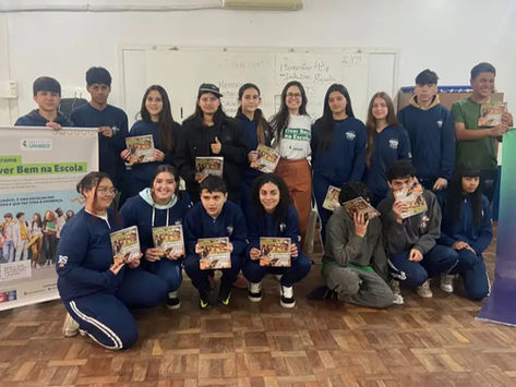 Programa Viver Bem na Escola leva ações de saúde e sustentabilidade a estudantes de Cachoeira