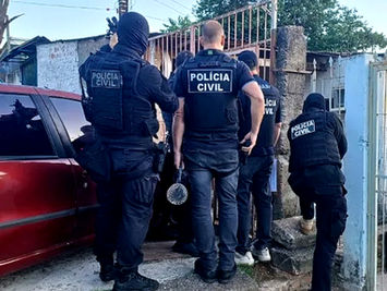 Facção Bala na Cara é alvo de operação policial; Candelária está entre os municípios