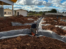 Estado e Prefeitura alinham obras de drenagem para conclusão da nova Escola do Piquiri em Cachoeira do Sul