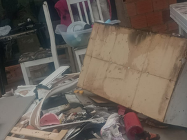 Família perde móveis e eletrodomésticos após incêndio em residência no Parque Primavera