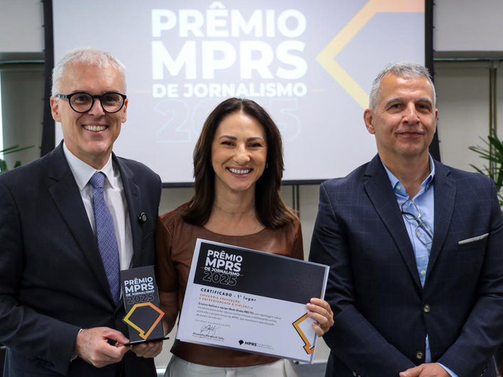 Jornalista cachoeirense Cristine Gallisa é premiada no Prêmio MPRS de Jornalismo 2025