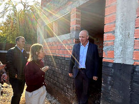 Prefeito Balardin vistoria obras da Rua Coberta, Feira Livre e Campo do Bahia em Cachoeira do Sul