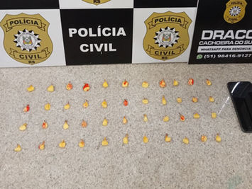Polícia Civil prende homem por tráfico e apreende cocaína pronta para venda no Santo Antônio