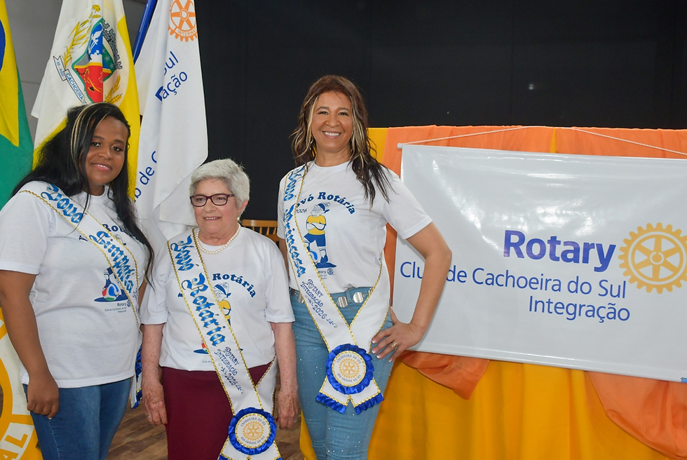 Franciele Correa Diniz, Neca Machado e Carmen Terezinha da Silva. IMAGEM: SÉRGIO ELLWANGER.