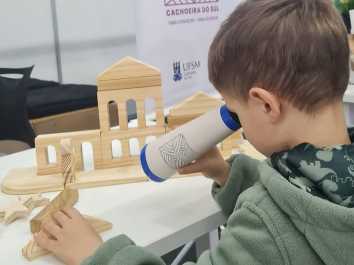 Projeto da UFSM apresenta campanha para levar kits patrimoniais às escolas de Cachoeira do Sul
