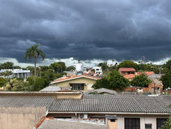Fim de semana será de chuva intensa, temporais e risco de alagamentos em Cachoeira do Sul