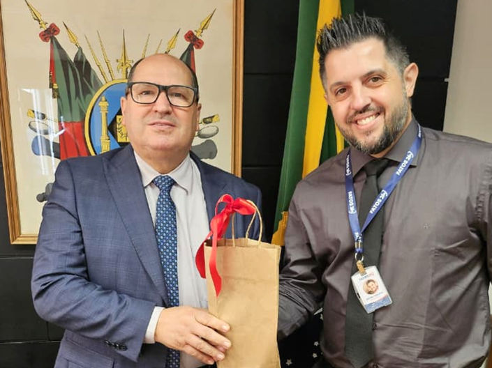 Diretor do Fatos 24h cumpre agenda na Assembleia e divulga Fenarroz 2026