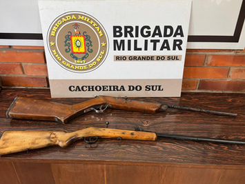 Patrulha Rural da BM descobre abatedouro clandestino e prende homem no interior de Cachoeira do Sul