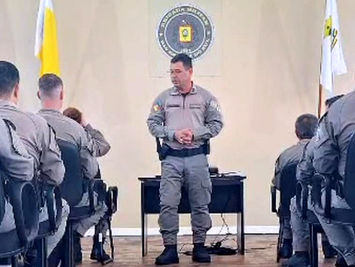 35º BPM realiza formatura geral com alinhamento e reconhecimento ao efetivo em Cachoeira do Sul