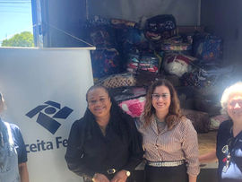 Coordenadoria da Mulher recebe materiais para estruturar a Casa Lilás em Cachoeira do Sul