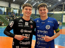Gêmeos cachoeirenses voltam a se enfrentar na Série Ouro de Futsal