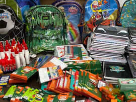 Campanha “Mochila Cheia” mobiliza comunidade com doação de materiais escolares para crianças atendidas pelos CRAS