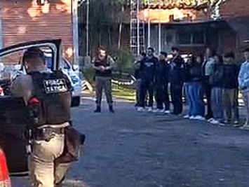 BM recebe estudantes do Projeto Profissionais do Amanhã em visita imersiva ao 35º BPM