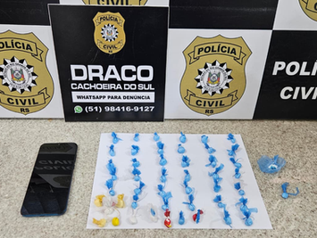 Homem de 24 anos é preso por tráfico de drogas no São José