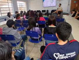 Estudantes do Piquiri participam de atividades de educação ambiental promovidas pela Corsan