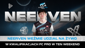 Neerven weźmie udział na żywo w kwalifikacjach FC PRO w ten weekend