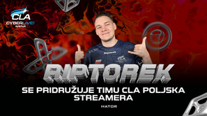 Riptorek se pridružuje timu CLA Poljska streamera