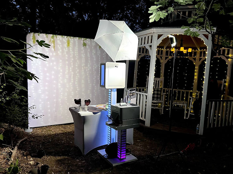 Photo booth setup 