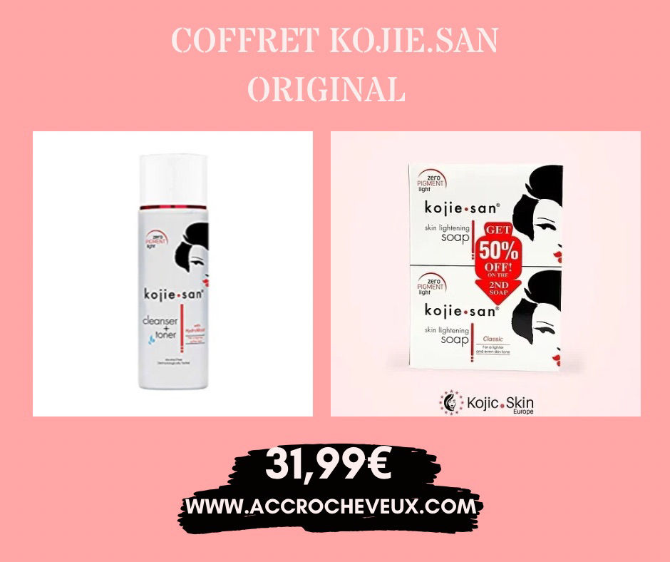 Coffret kojie San original - éclat de la peau