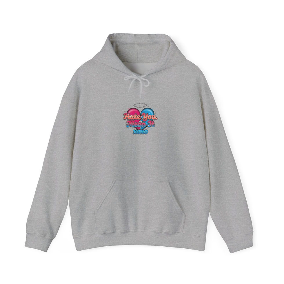 Thumbnail: Snarky Neon Cherub Hoodie | airbrush shirt, Y2K graffiti