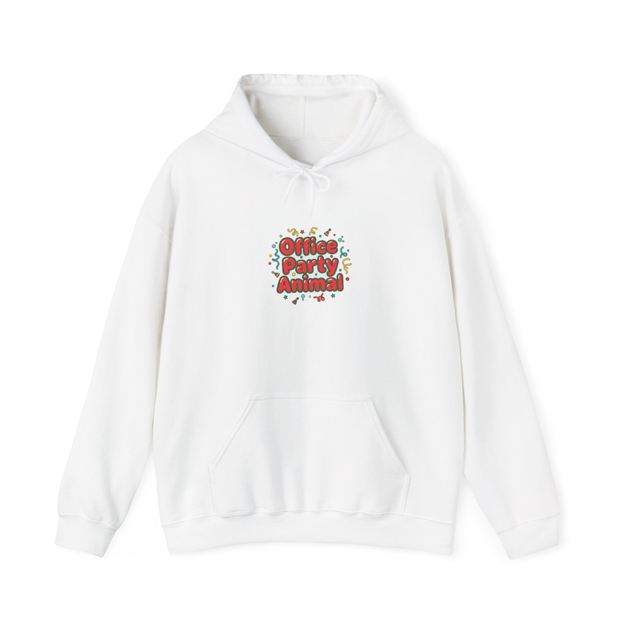 Office Party Animal Hoodie | work holiday humor, office party sweatshirt