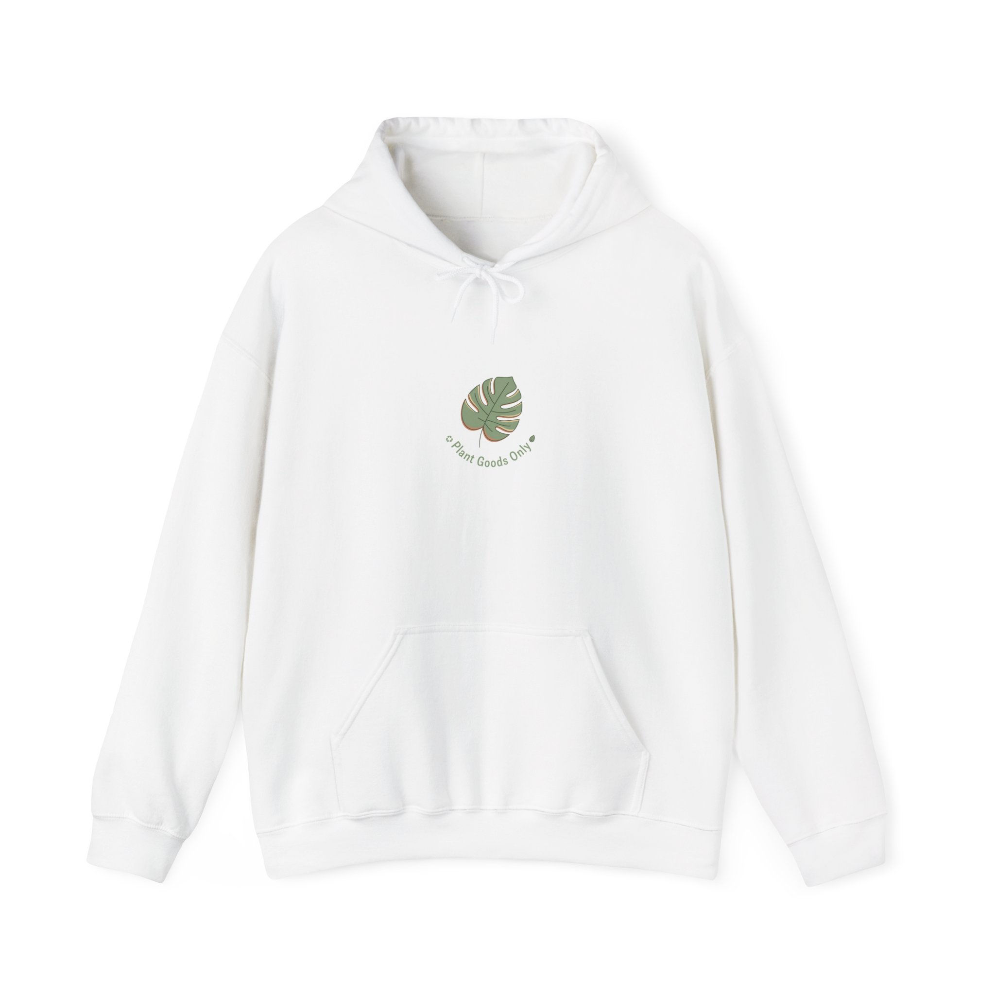 Plant More, Panic Less Hoodie | eco humor, sustainable living