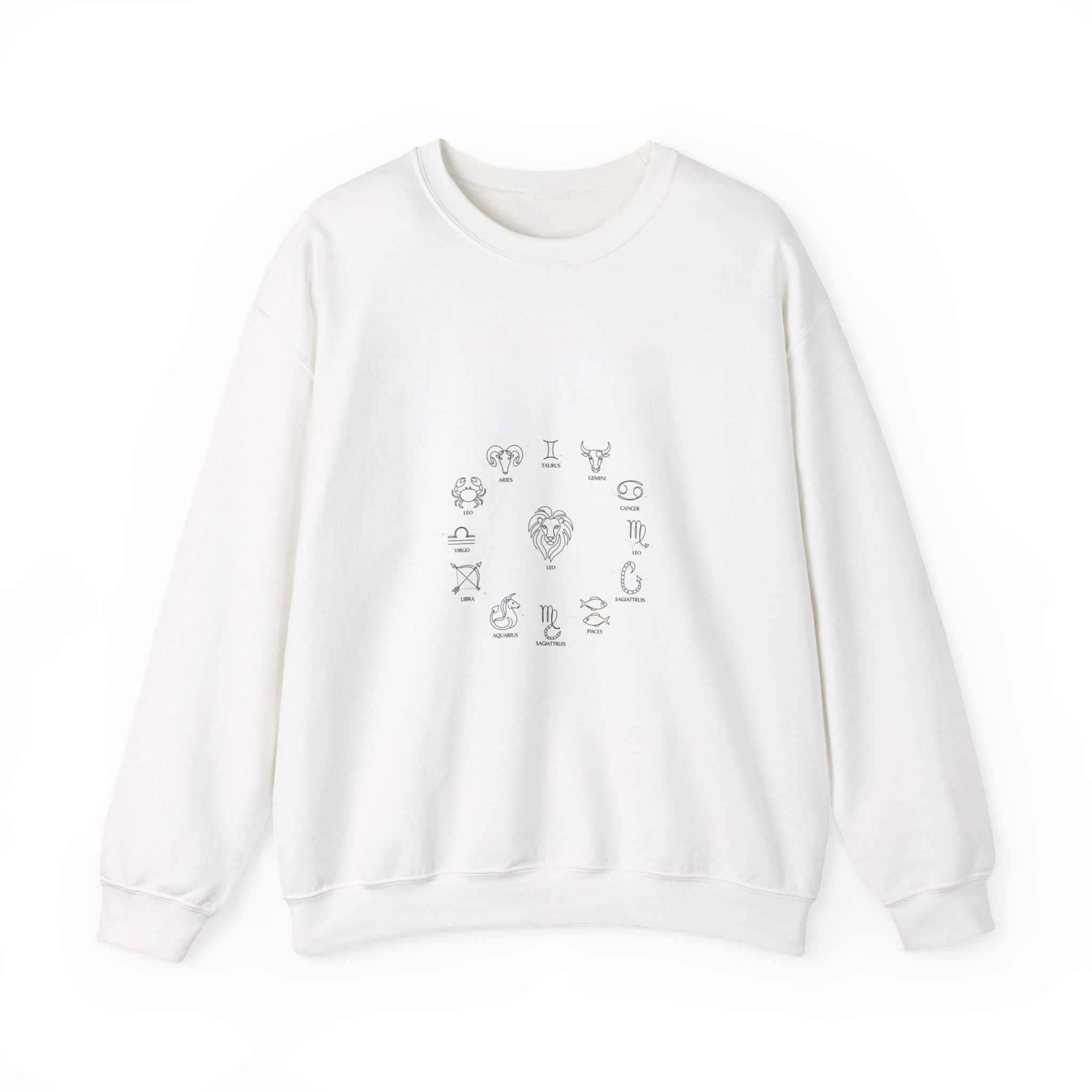 Minimal Zodiac Constellation Sweatshirt | Star Sign Line Art