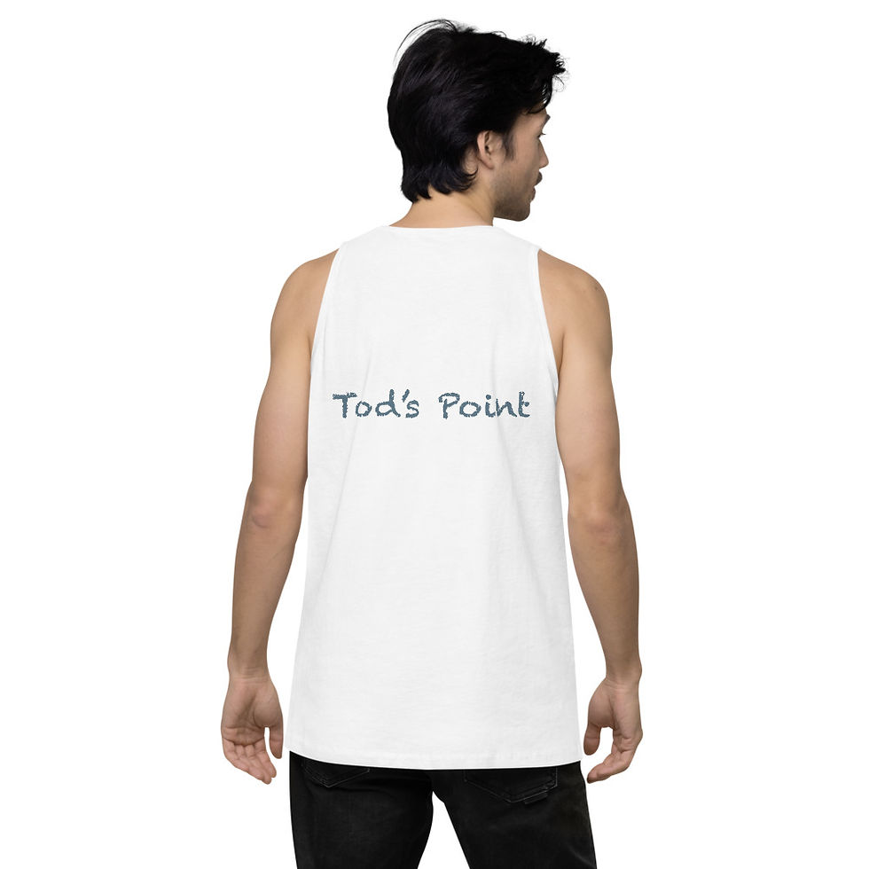 Thumbnail: Tod's Point - Charting - Men’s premium tank top