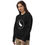 Thumbnail: Snowy Egret (Sleeve ChalkDust Logo) - Unisex eco sweatshirt