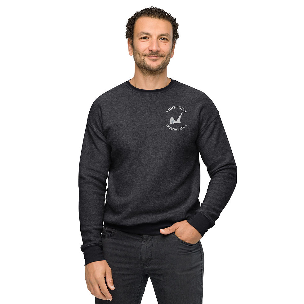 Thumbnail: Tod's Point - Legacy Logo - Unisex sueded fleece sweatshirt