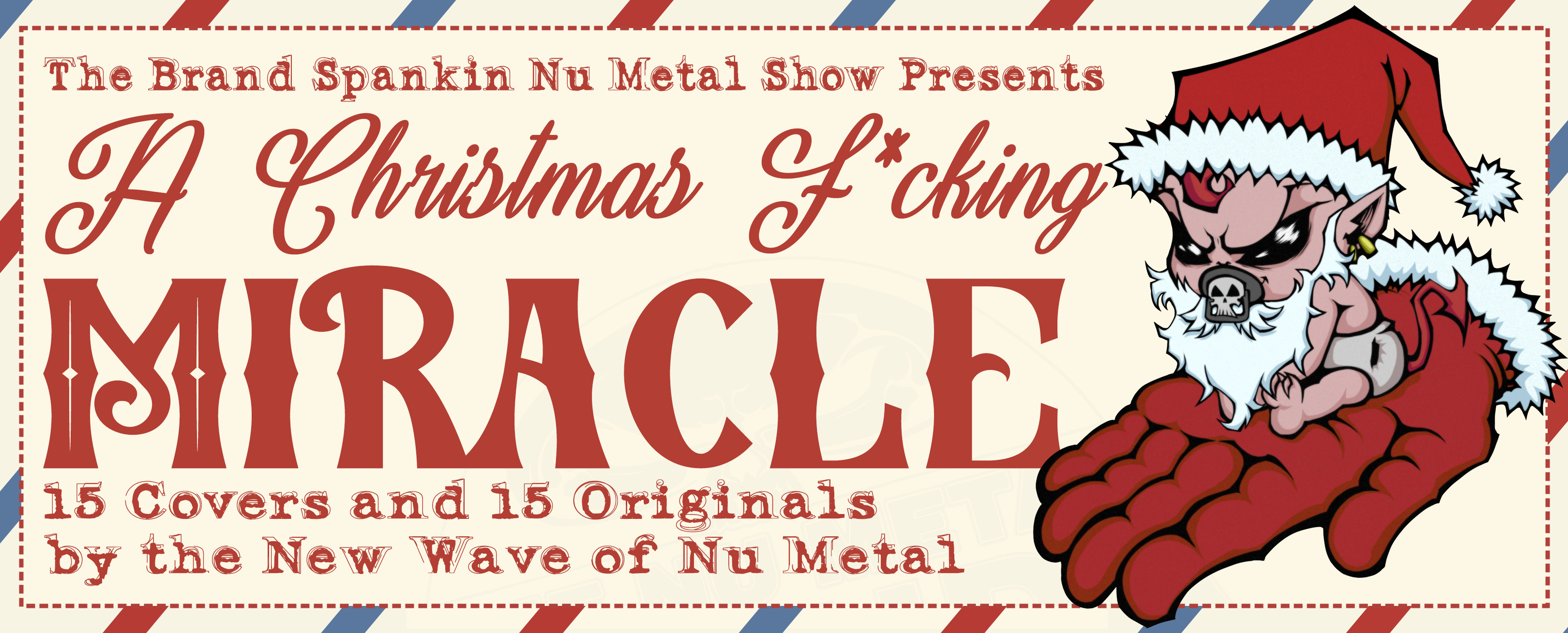 A Christmas F*cking Miracle album banner