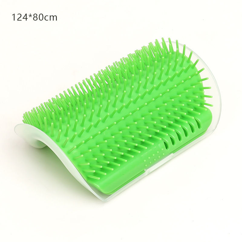 Cat Massage Tool Pet Hair Removal Massage Comb Wall Corner Self Cleaning Rubbing