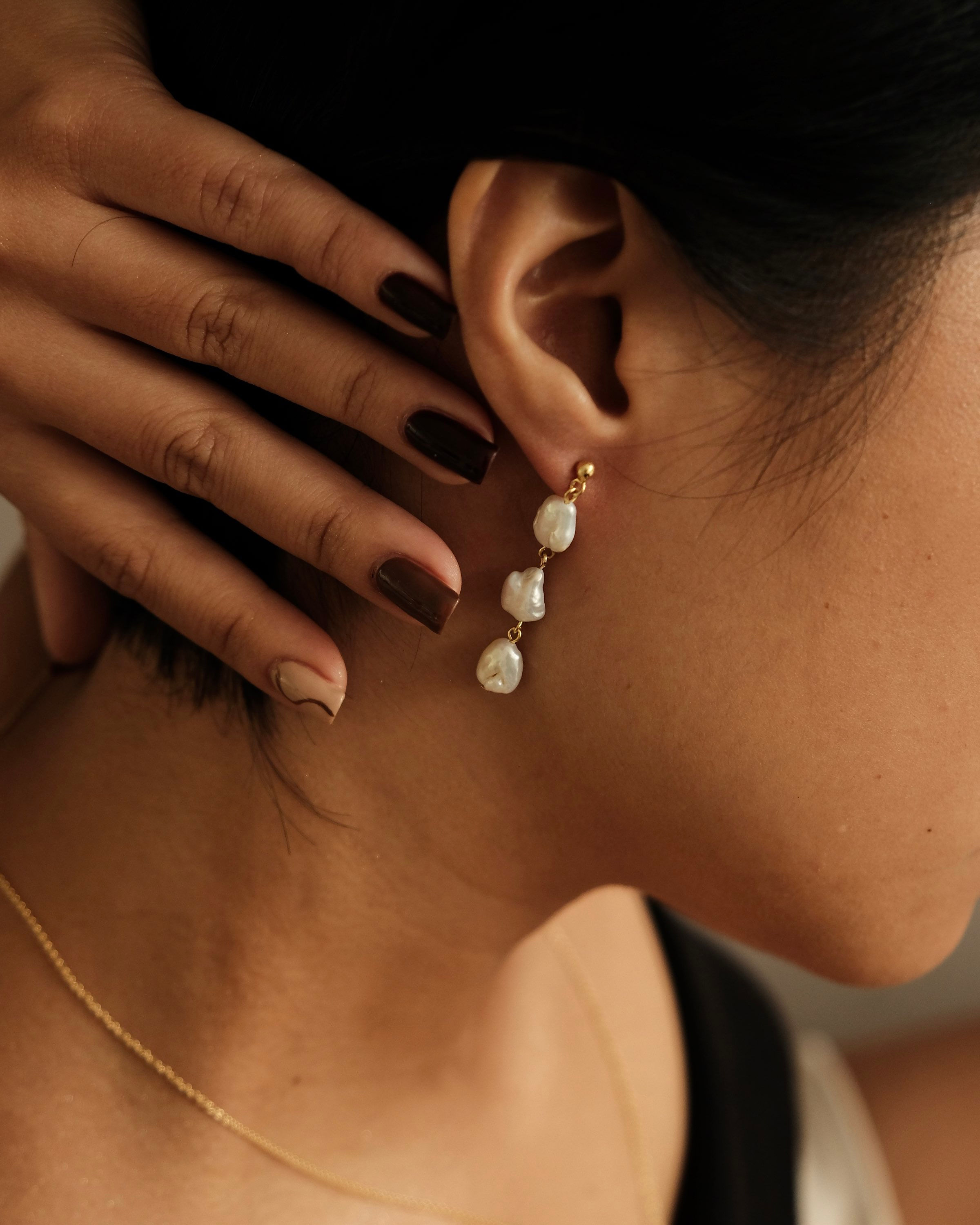 Trio Baroque Earrings